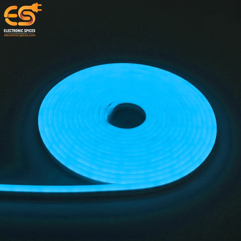 Buy 5m 12V Blue Neon LED Flexible Light Strip | Electronicspices